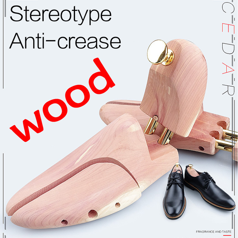 Shoe Tree Cedar - 1 Pair High Quality Twin Tube