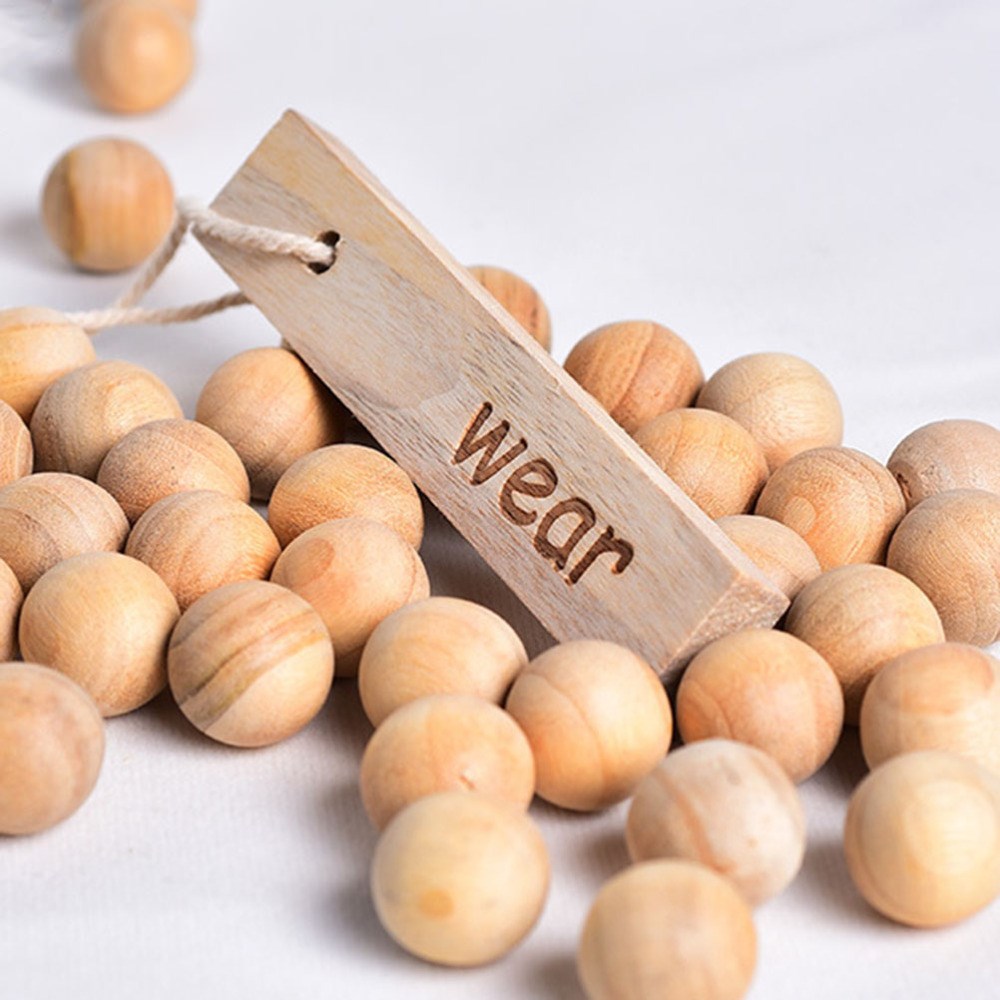 Shoe Tree Cedar - 10/50/100pcs Natural Cedar Wood Balls Camphor