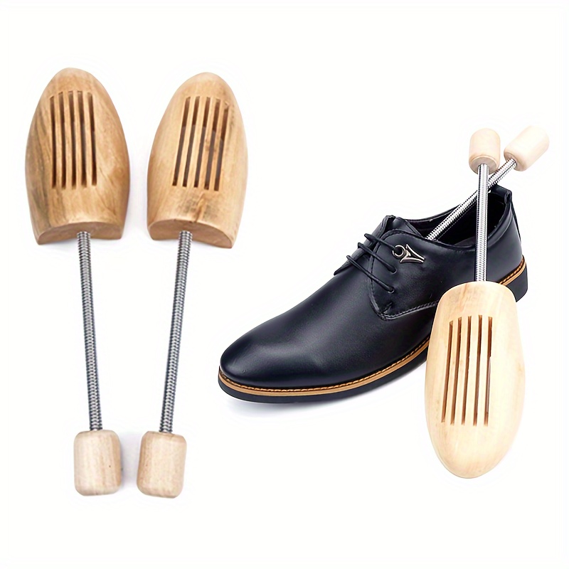 Shoe Tree Cedar - Adjustable cedar wood shoe trees 2-pack,