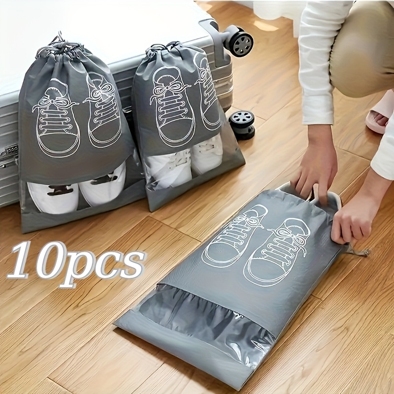 Shoe Bag Dust - 10pcs shoe storage bag Non-woven fabric