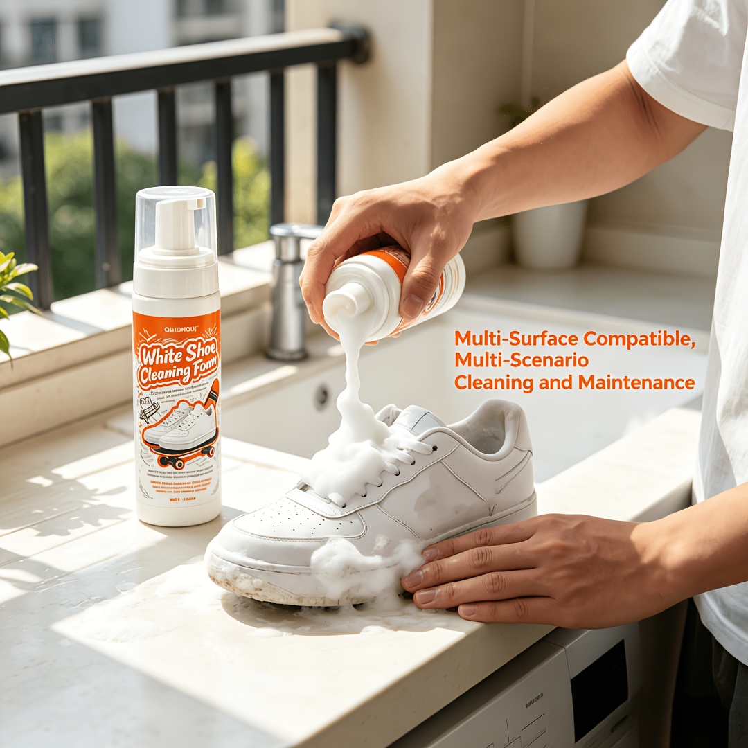 Portable No Rinse White Shoe C - Sneaker Leather Care review and price