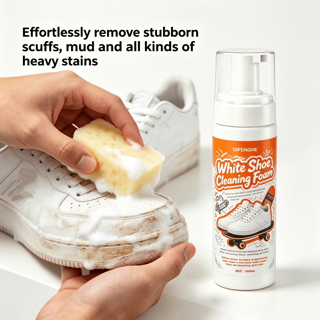 Portable No Rinse White Shoe C - Sneaker Leather Care review and price