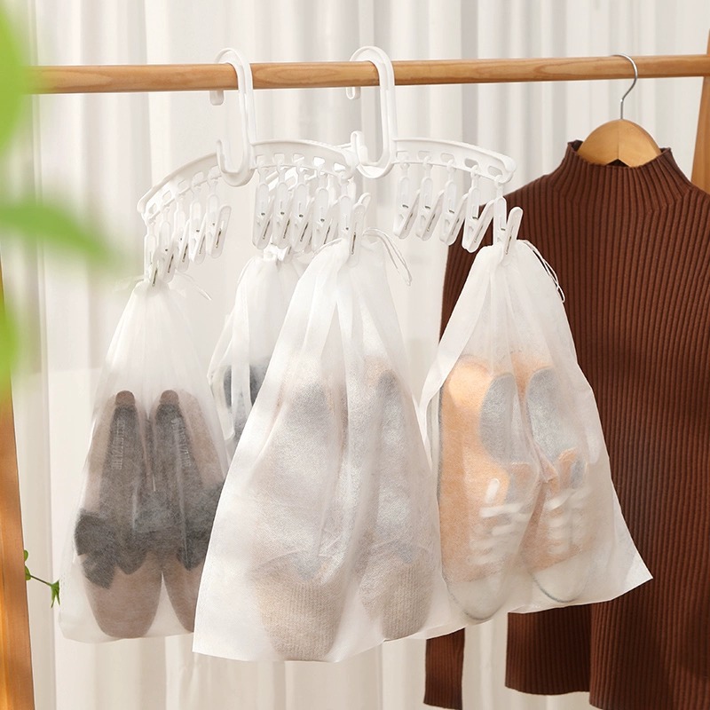 50pcs Portable Non Woven Shoe  - Shoe Bag Dust review and price