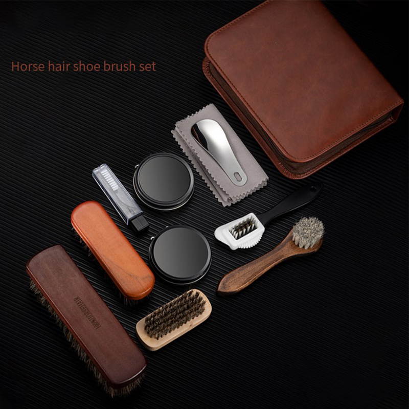 HorseHair Shoe Brush Set Leath - Sneaker Leather Care review and price