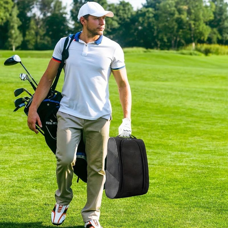 Portable Large Capacity Golf S - Shoe Bag Dust review and price