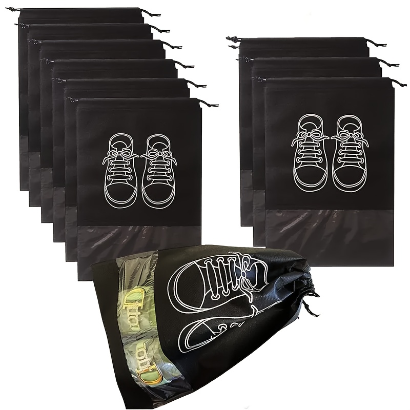 10pcs shoe storage bag  Non-wo - Shoe Bag Dust review and price