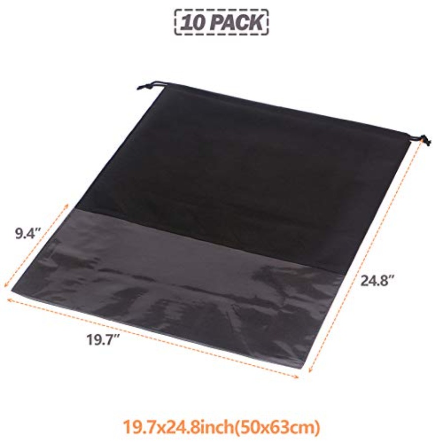 10 Pack Jumbo Non-Woven Fabric - Shoe Bag Dust review and price