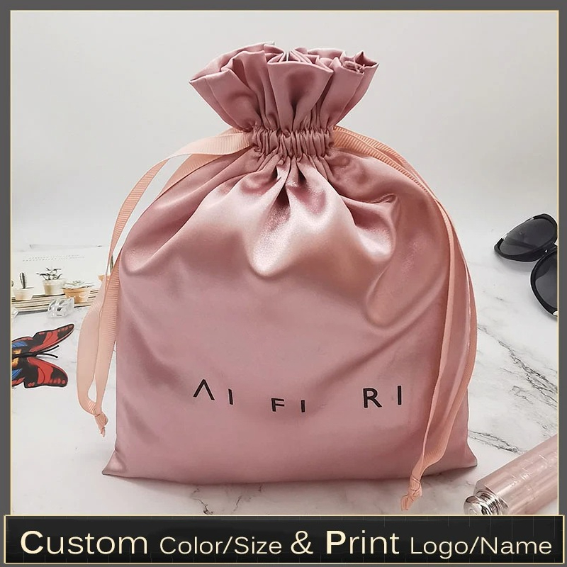 Custom Logo Satin Drawstring B - Shoe Bag Dust review and price