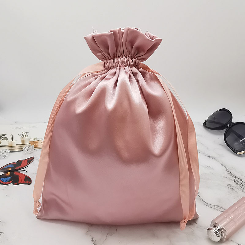 Custom Logo Satin Drawstring B - Shoe Bag Dust review and price