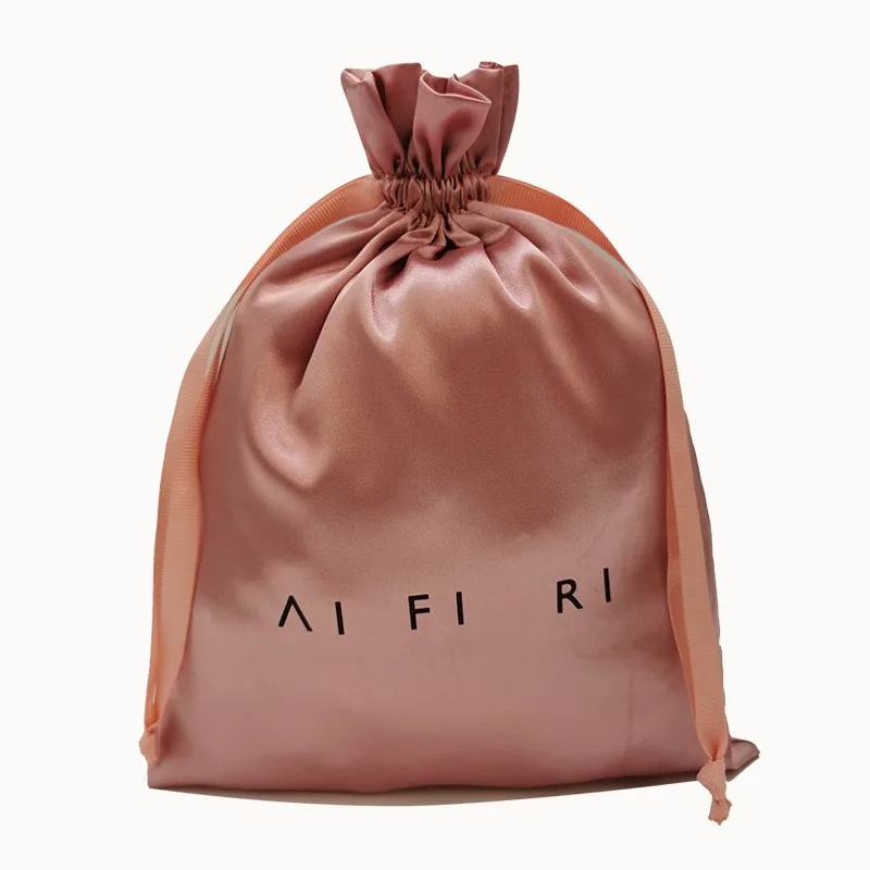 Custom Logo Satin Drawstring B - Shoe Bag Dust review and price